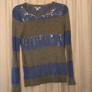 Blue and Gray Sweater!
